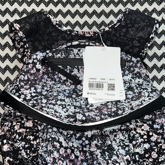 NWT Floral Spritz Multi lululemon Run All Day Backpack 13L main image 5